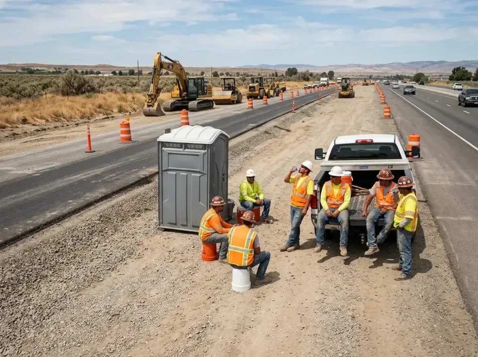 highway-road-construction-crew-007 — frequently asked questions, Porta Potty and Restroom Rentals in Concordia, MO